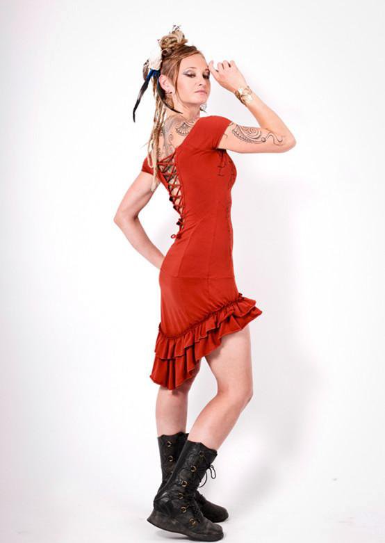 Cracked Earth Dress Fairy Floss Cracked Earth Dress Fairy Floss