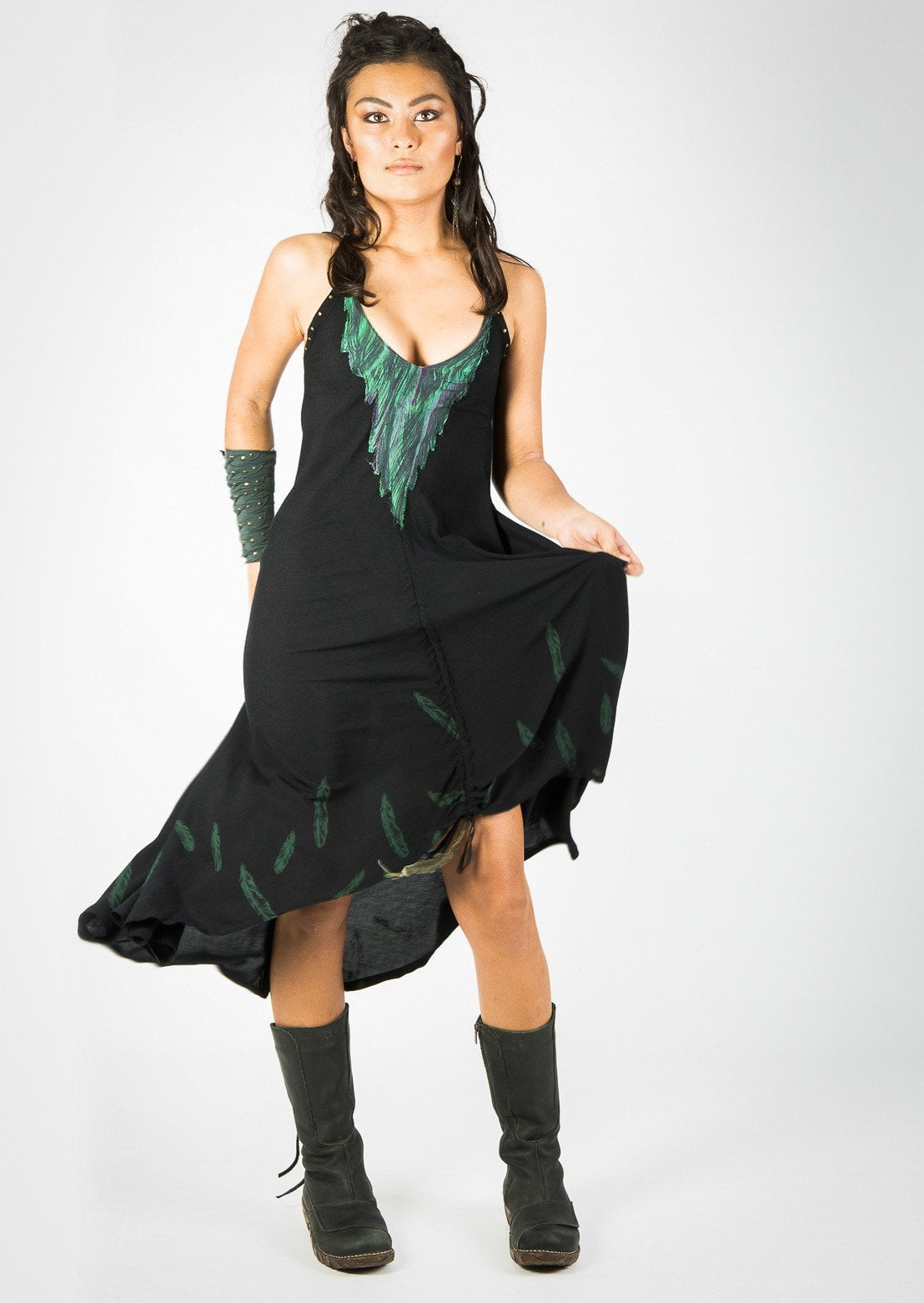 Feather Goddess Dress