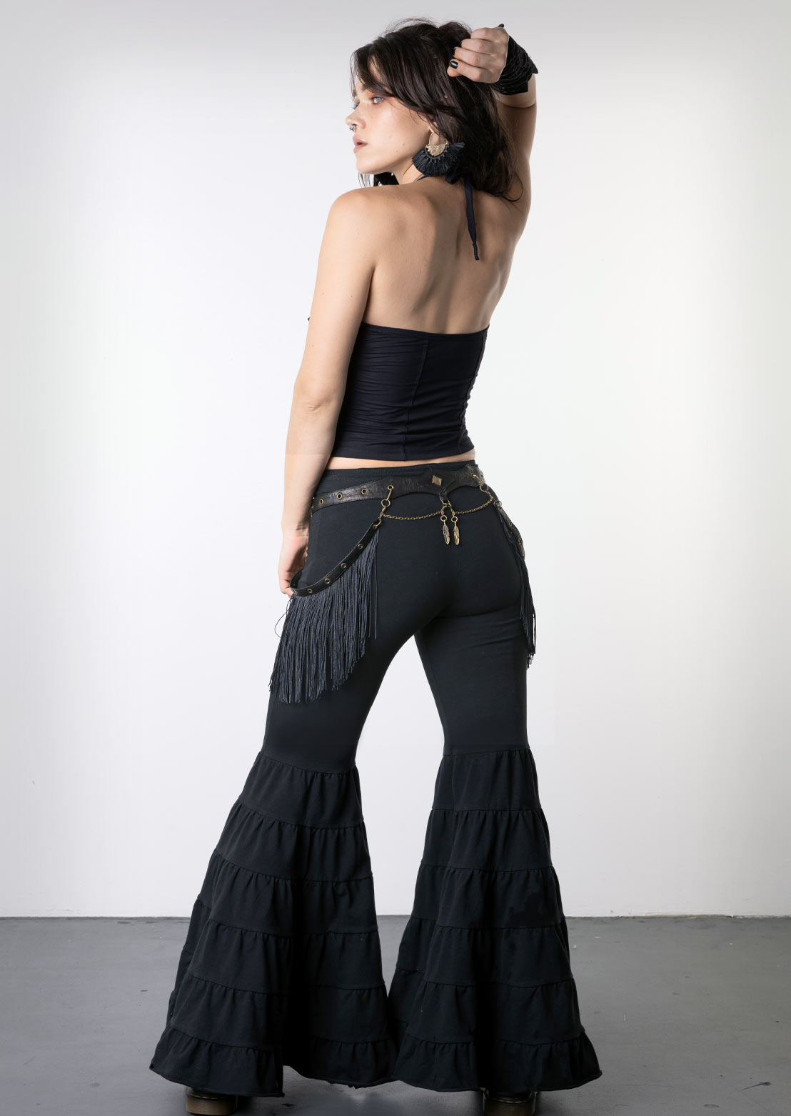 Black hotsell fringe belt