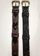 Load image into Gallery viewer, Reptile Leather Belt

