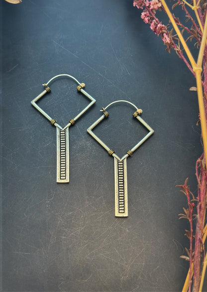 Axis earrings