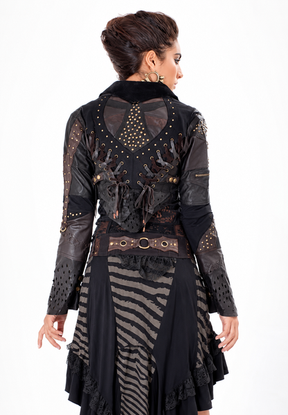 Vixen Leather Bolero