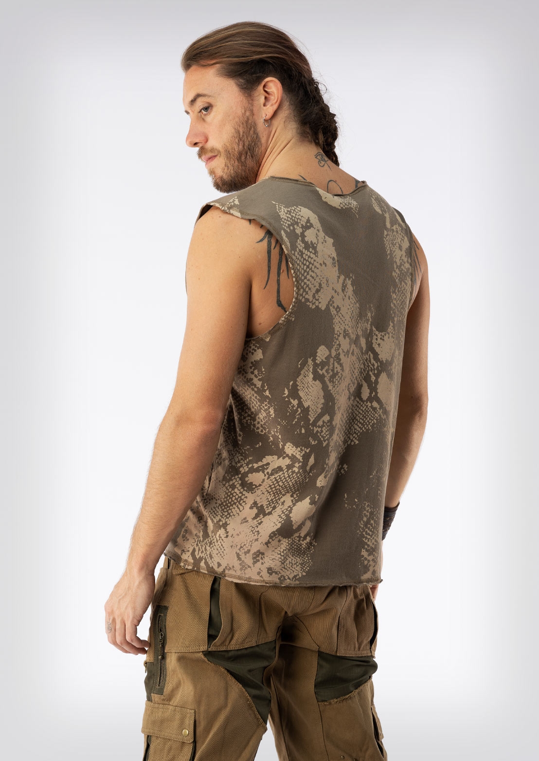 Mystic singlet -SNAKE print