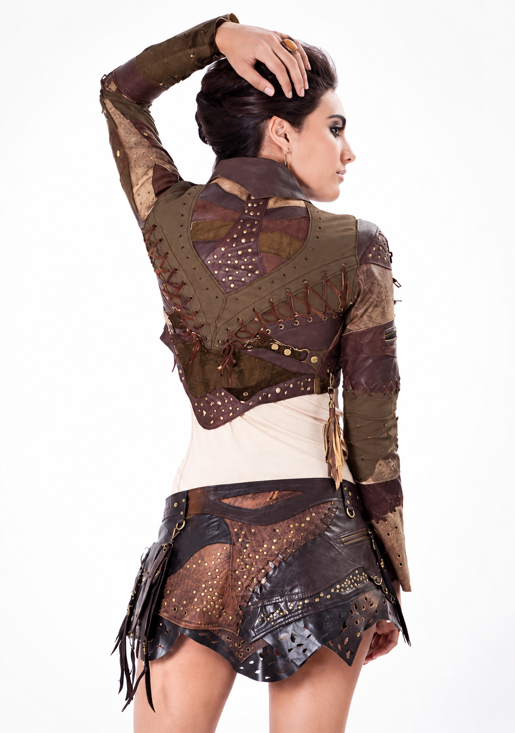 Vixen Leather Bolero