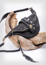 Load image into Gallery viewer, Handmade leather bum bag
