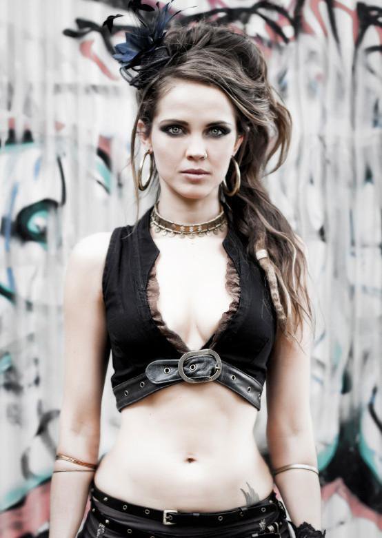 Cyber Goth Vest – Fairy Floss - Main Image