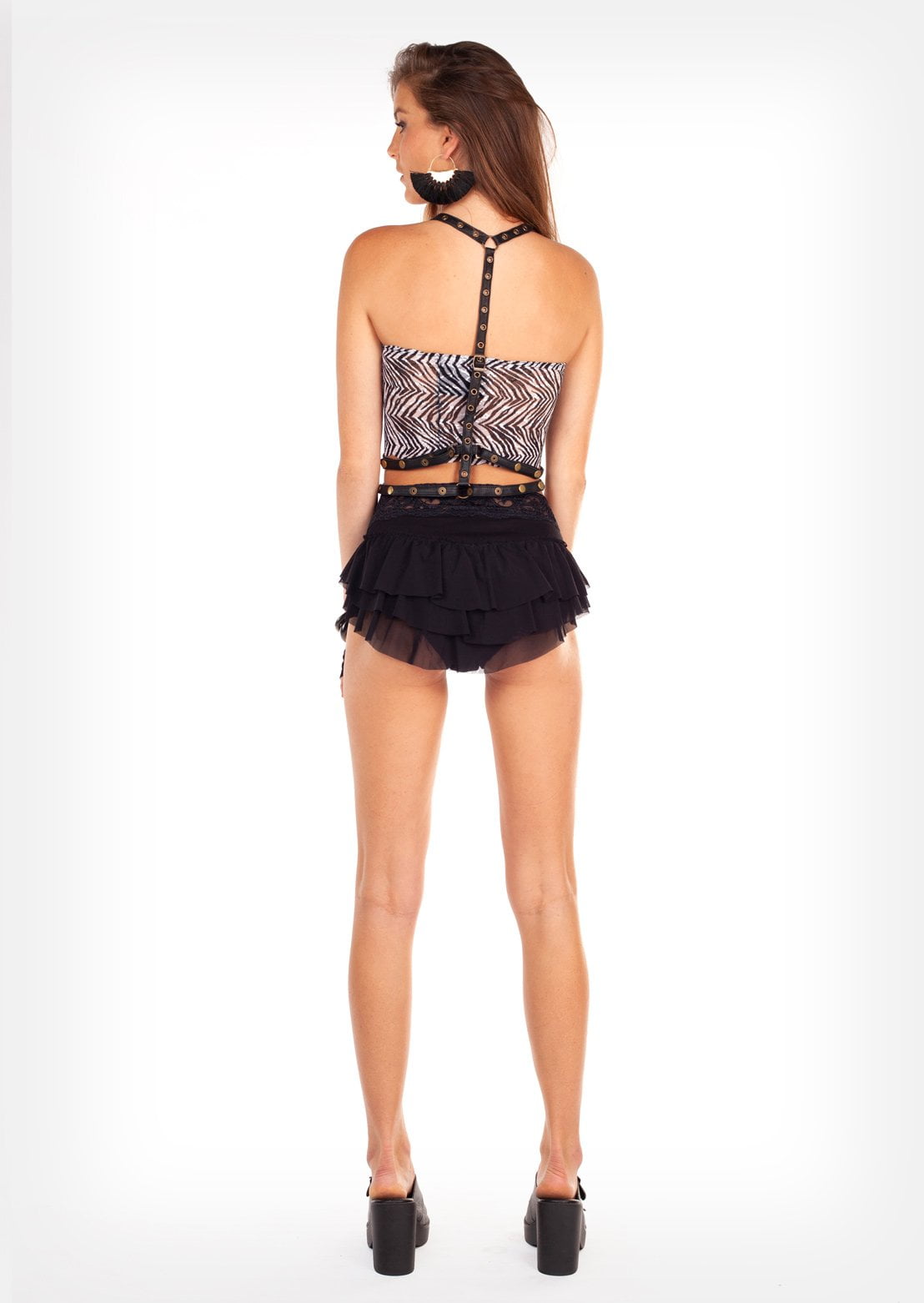 Frilly bum shorts
