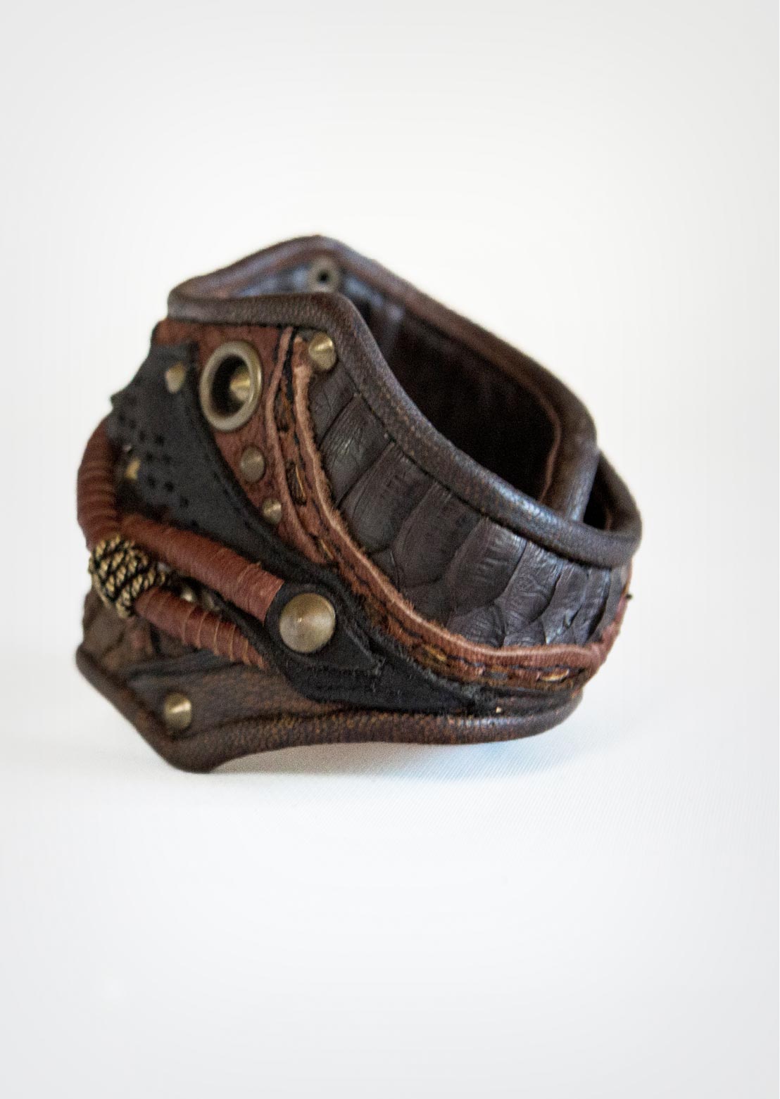 Hand made leather arm bands