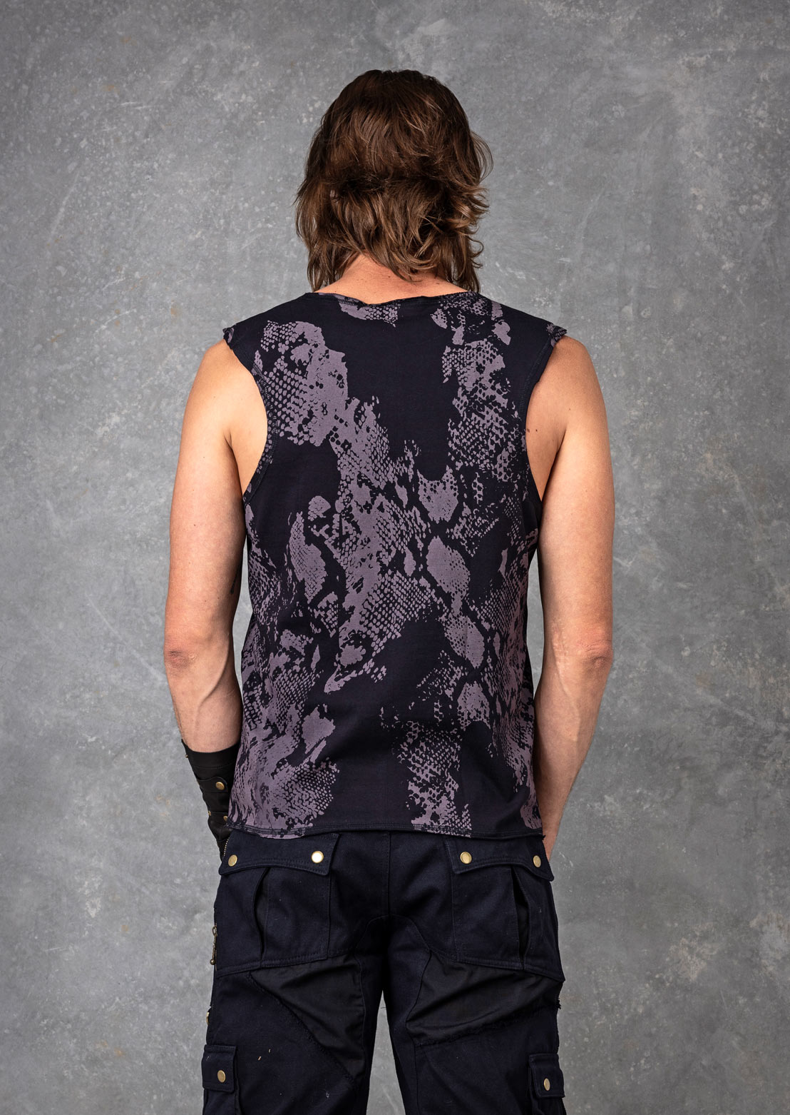 Mystic singlet -SNAKE print