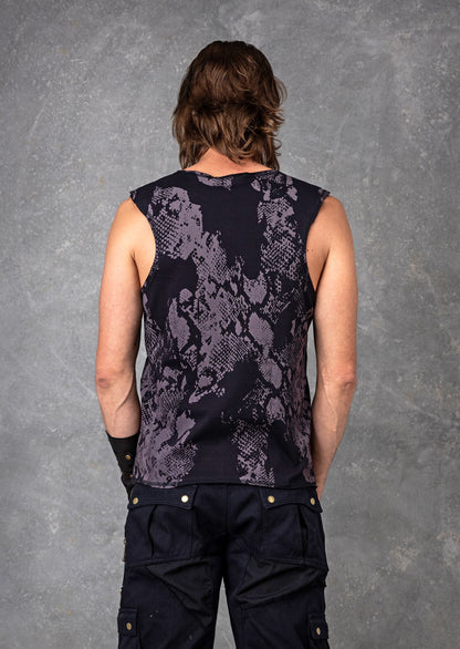 Mystic singlet -SNAKE print