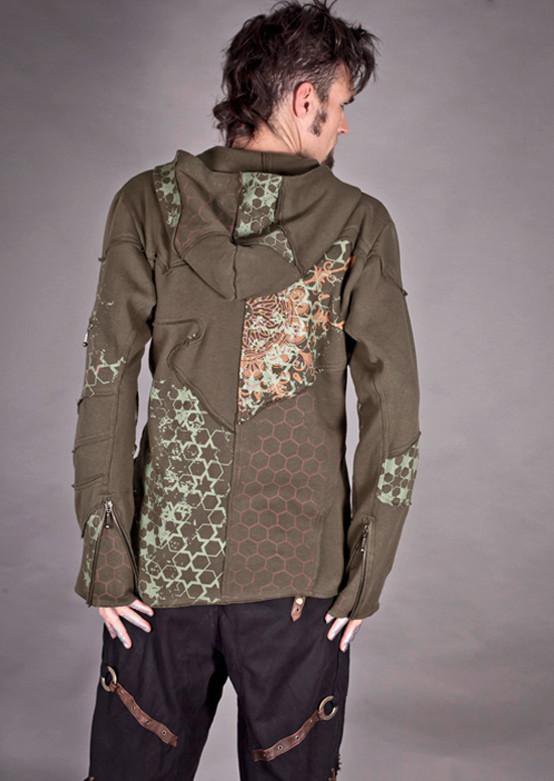 Load image into Gallery viewer, Techno Polygon Hoody
