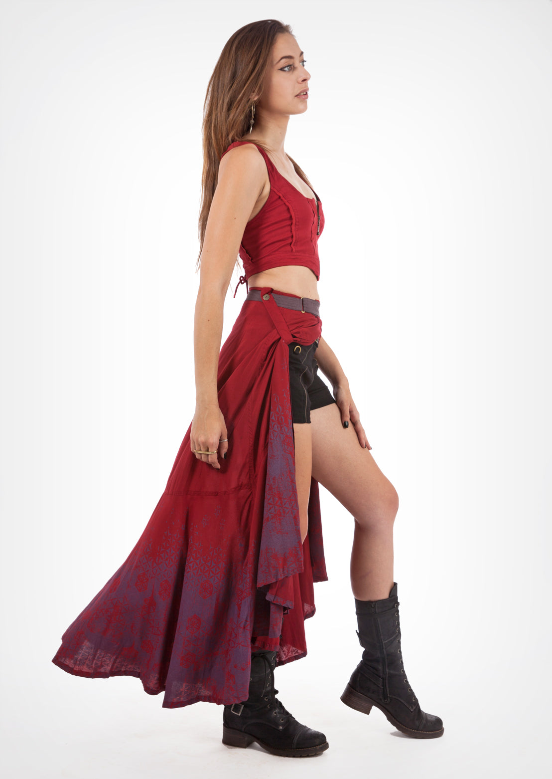 Load image into Gallery viewer, Tribal Geometry skirt
