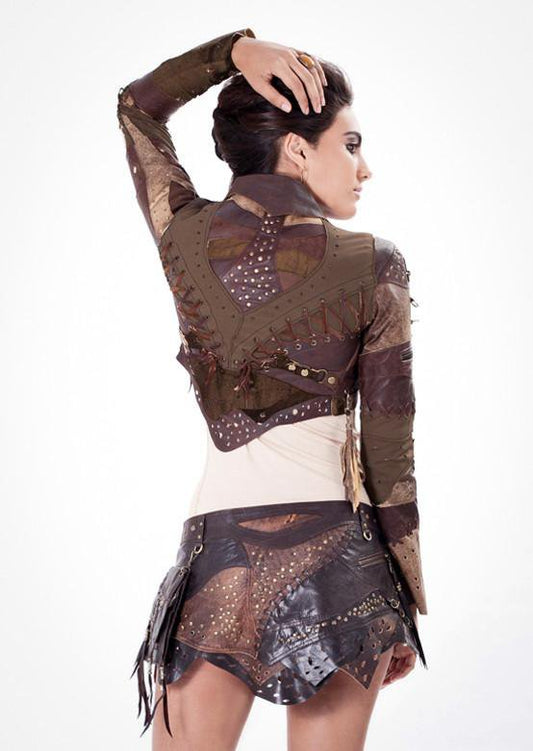 Vixen Leather Bolero