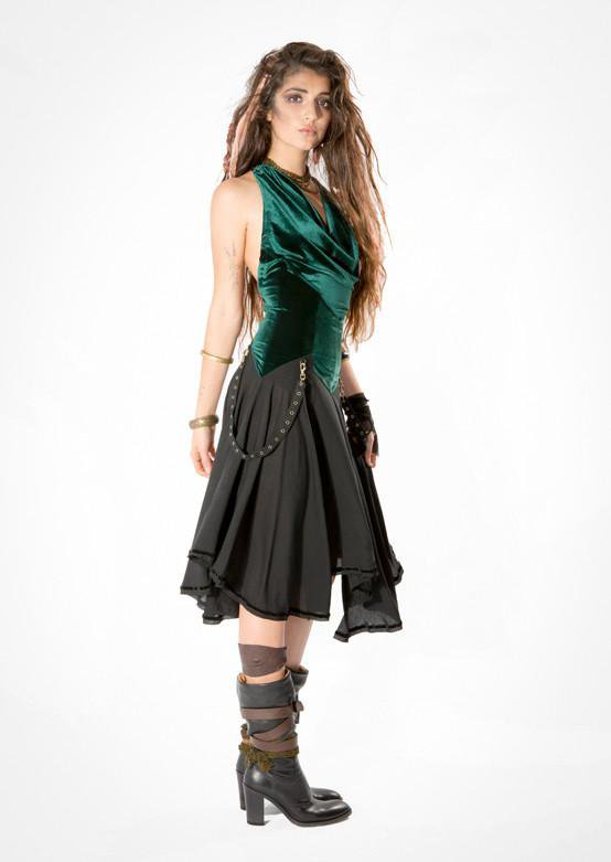 Thunder Huntress Dress - Velvet